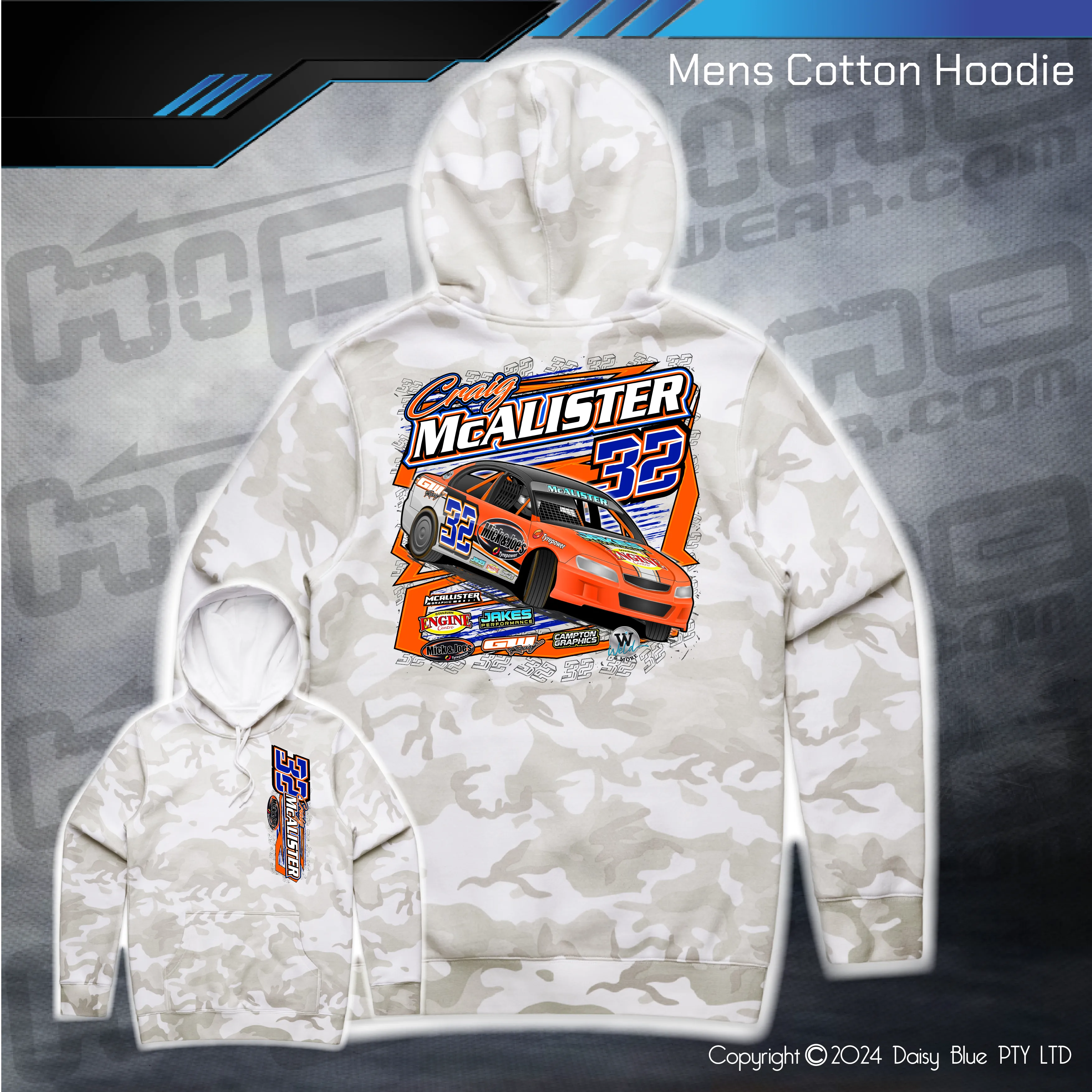 Camo Hoodie - Craig McAlister