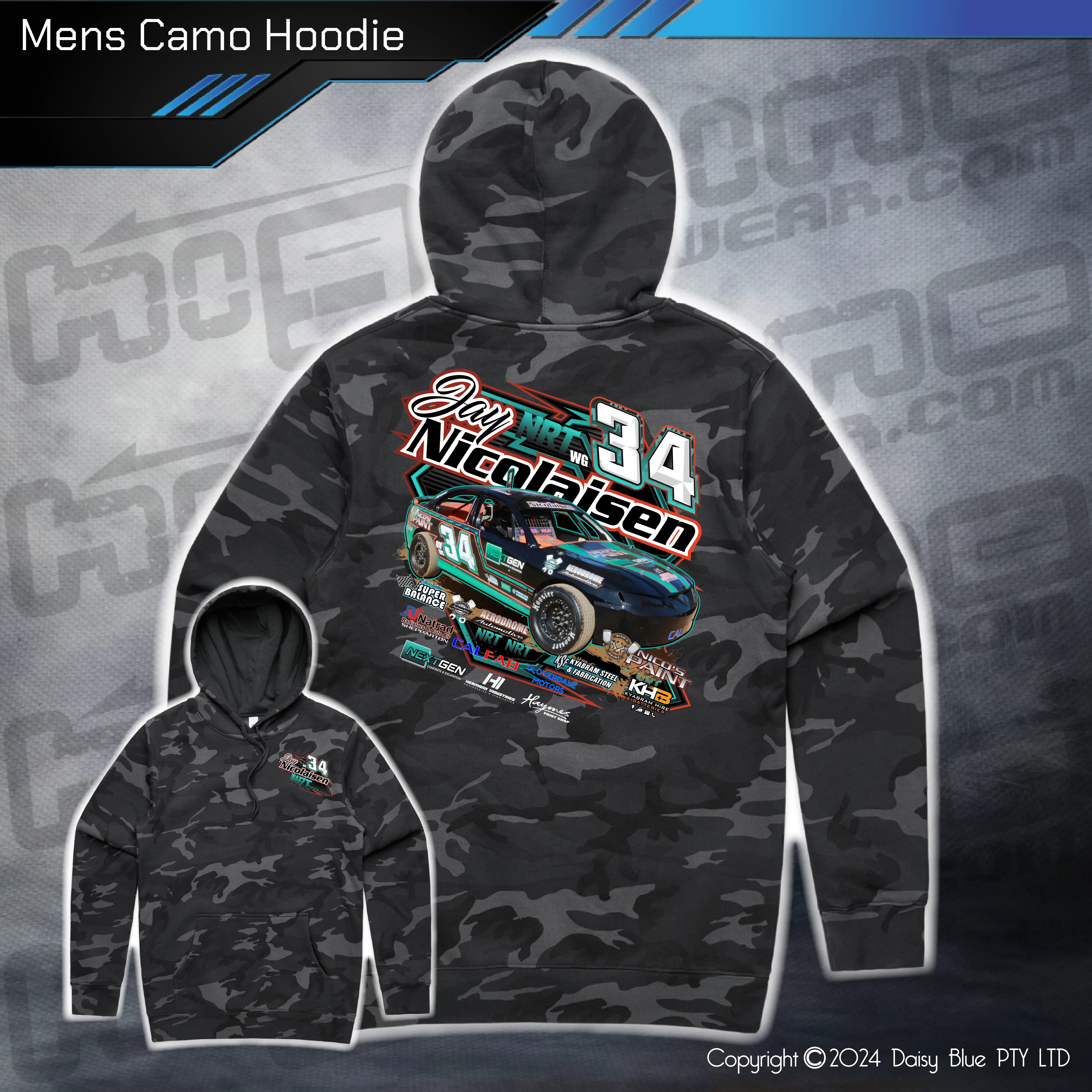 Camo Hoodie - Jay Nicolaisen