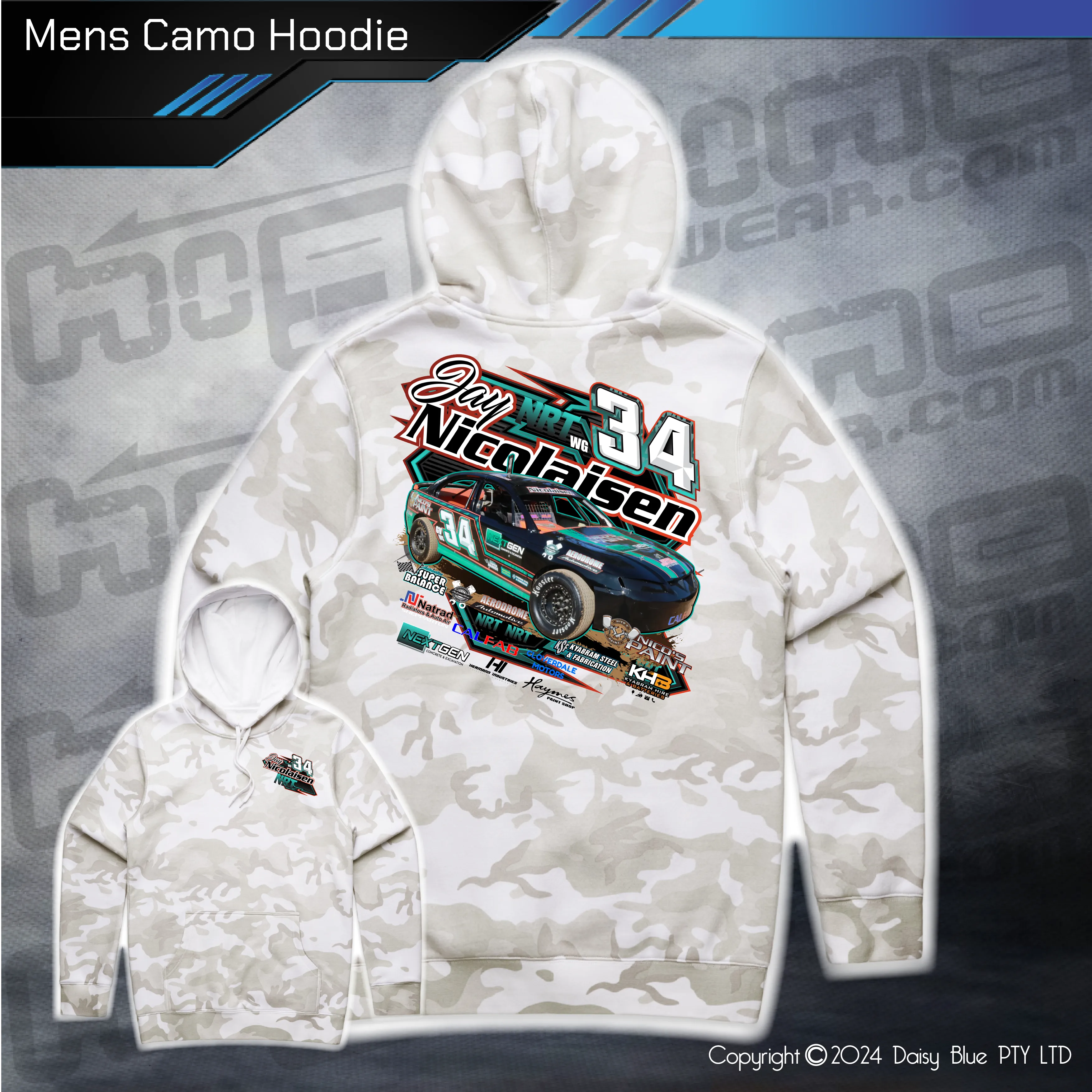 Camo Hoodie - Jay Nicolaisen