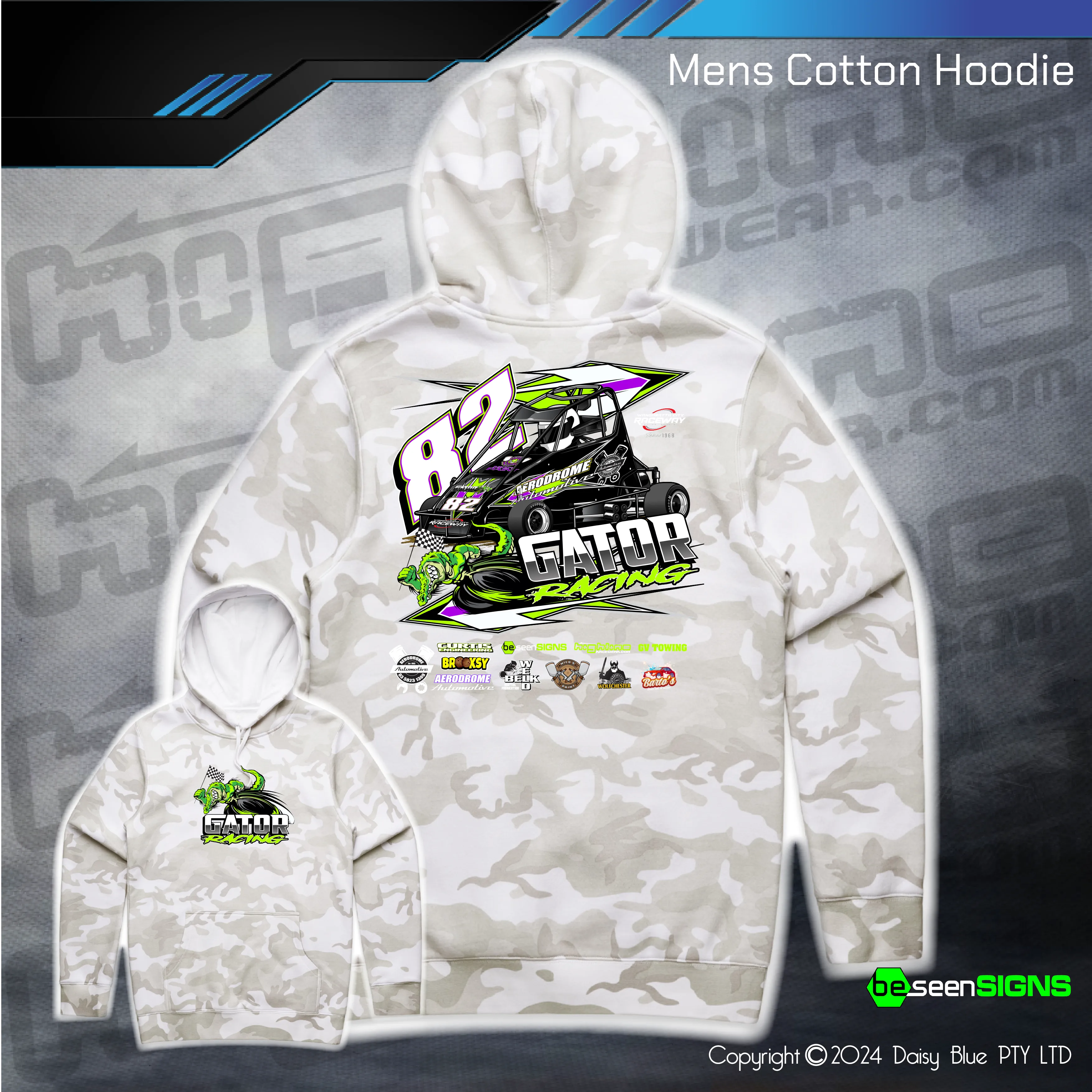 Camo Hoodie - Nate Roycroft