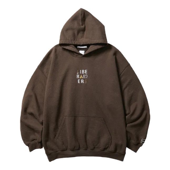 Camp Icon Pullover Hoodie Brown