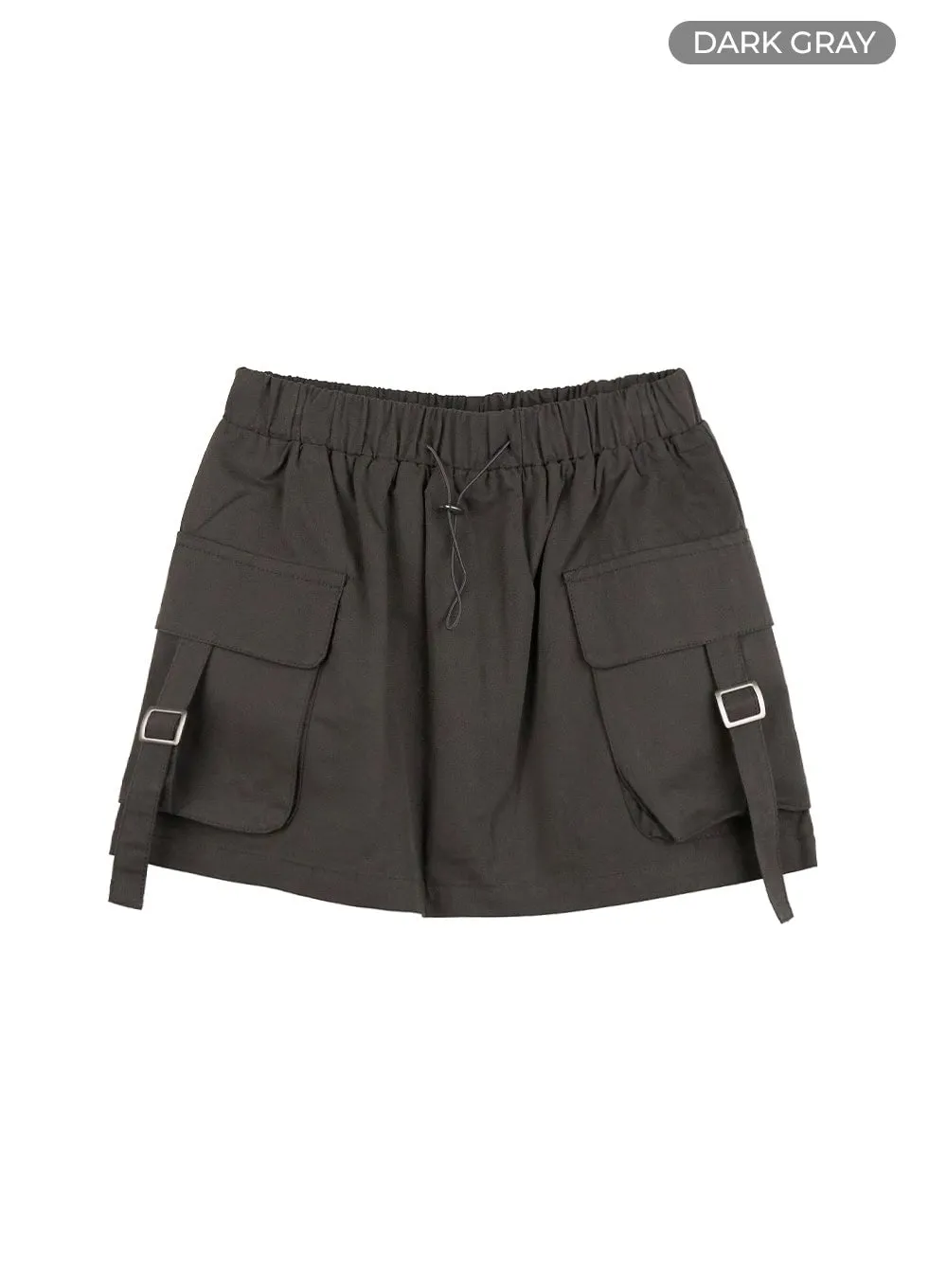 Cargo Banded Mini Skirt OL408