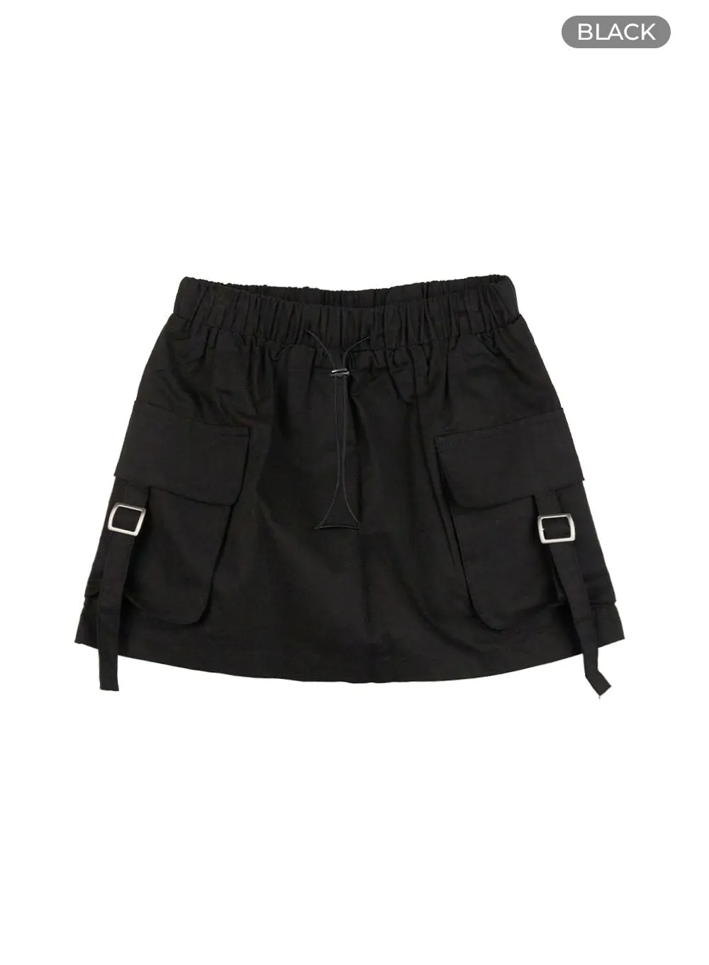 Cargo Banded Mini Skirt OL408