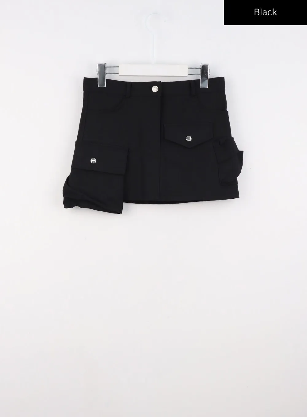 Cargo Pocketed Mini Skirt CS312