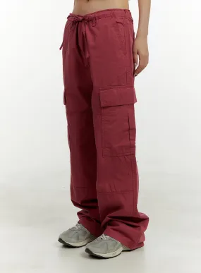 Cargo Wide Leg Pants CY408