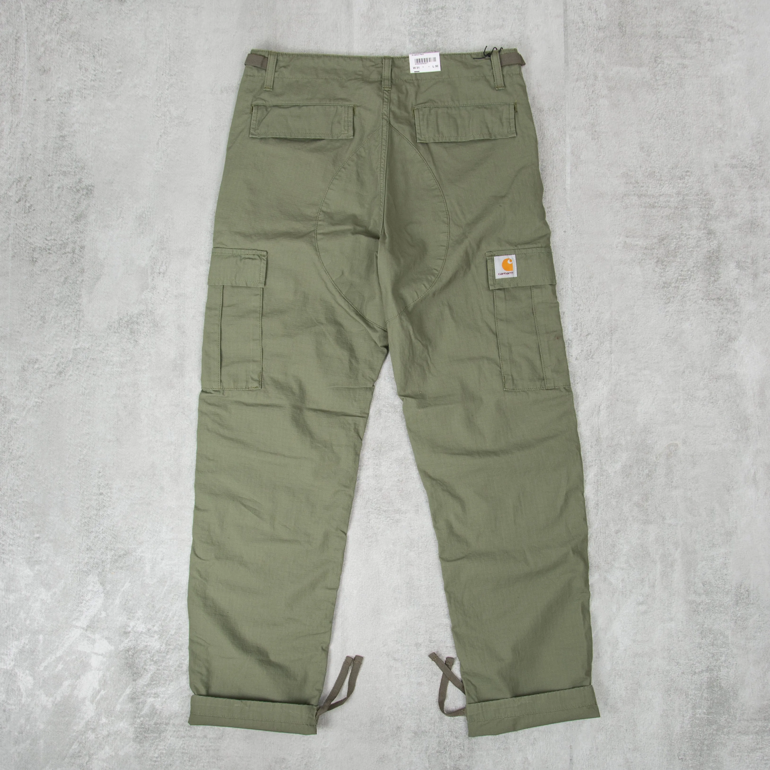 Carhartt WIP Aviation Cargo Pant - Dollar Green