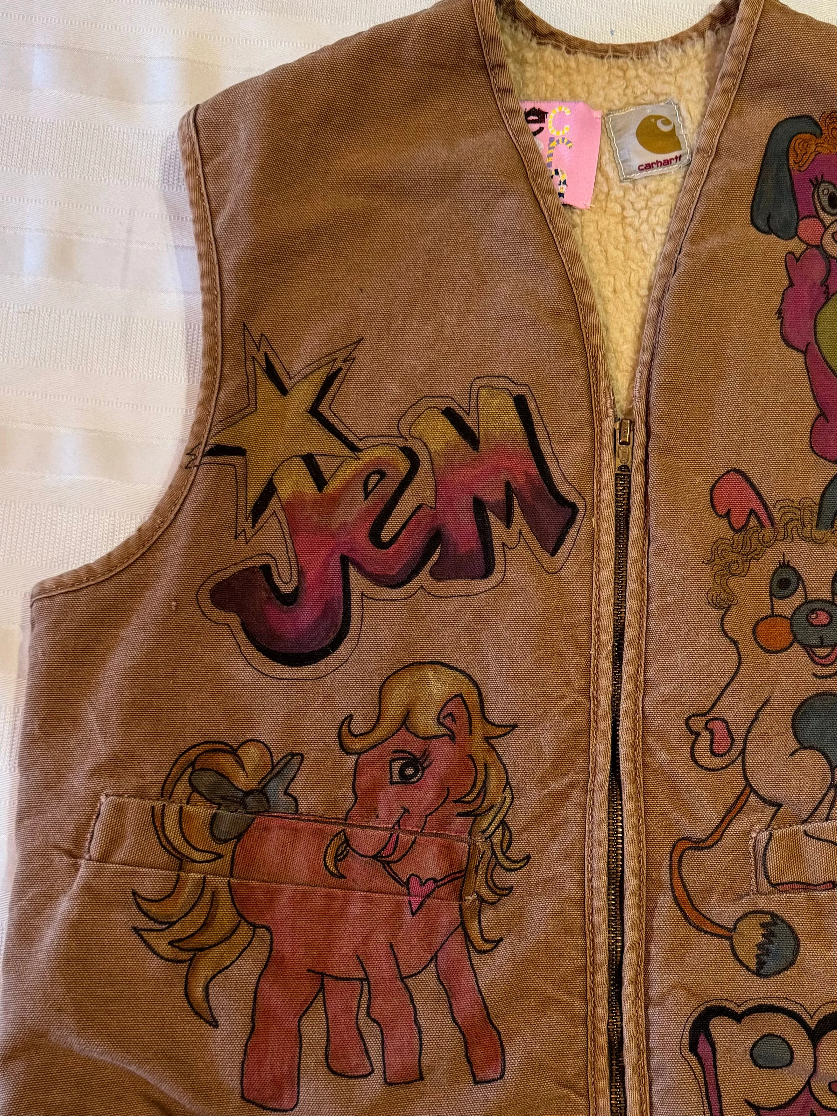 Cartoon Carhartt Vintage Jem Vest- XS/S