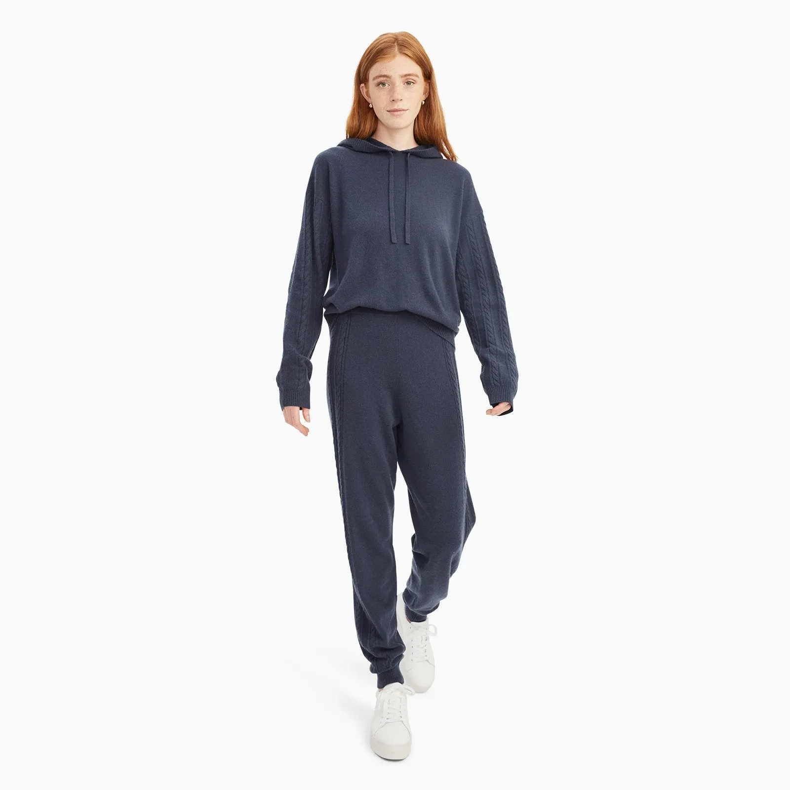 Cashmere Cable Jogger