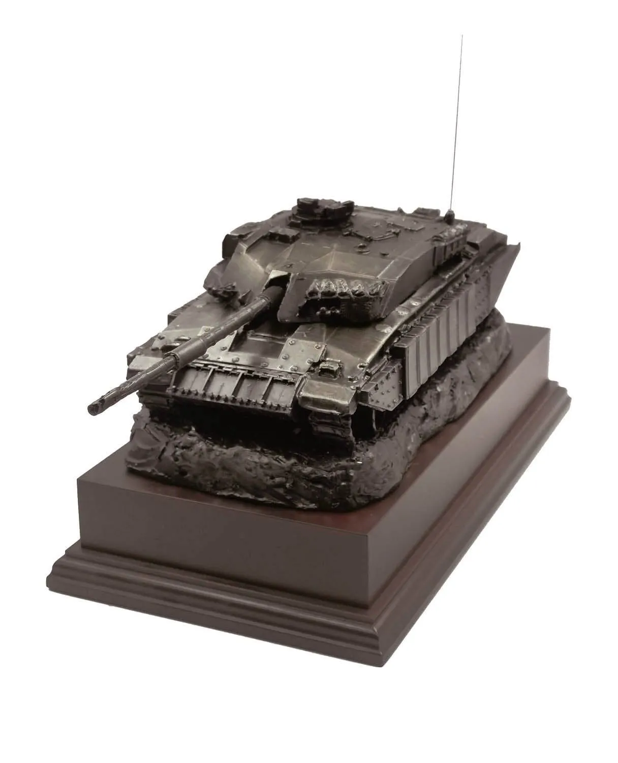 CHALLENGER 1 Gulf War Chobham Armoured Cold Cast Bronze Tank