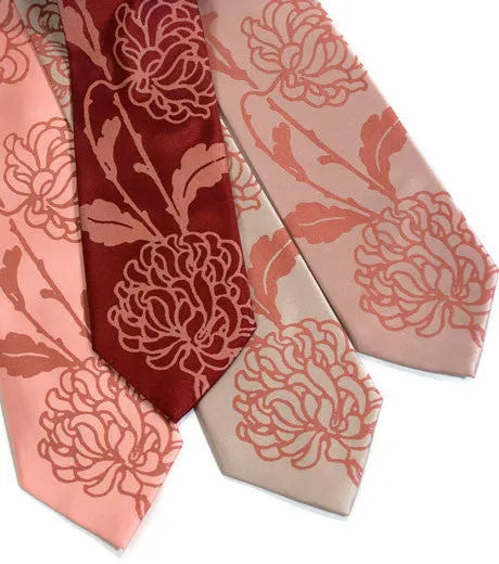 Chrysanthemum Necktie