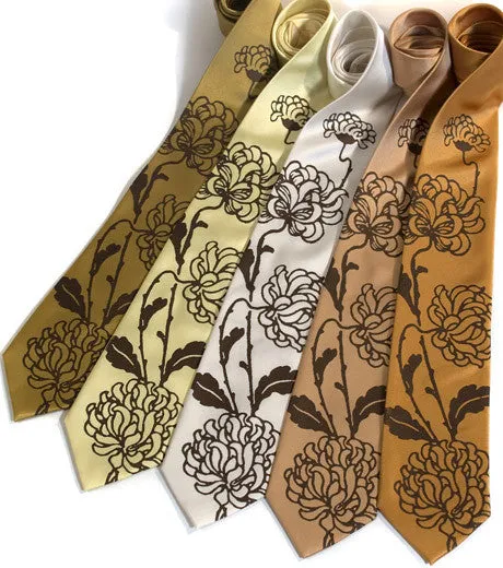 Chrysanthemum Necktie