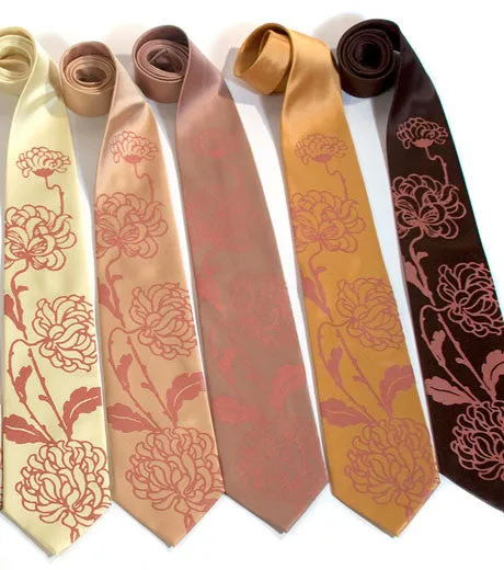 Chrysanthemum Necktie