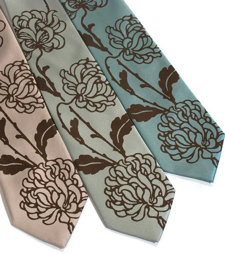 Chrysanthemum Necktie