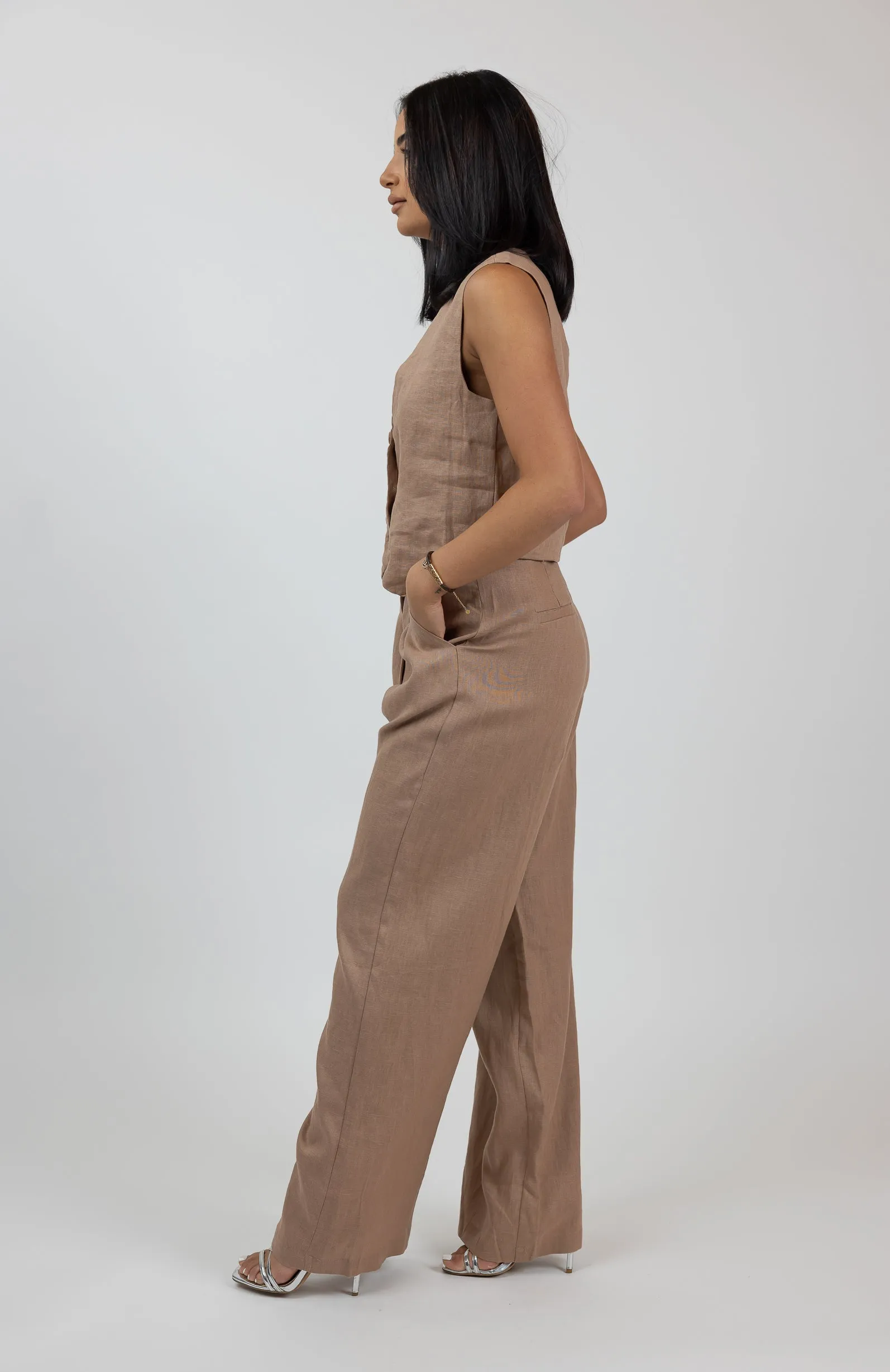 Coco 100%  Linen Pants