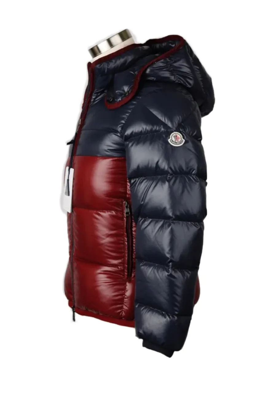 Colorblock Down Puffer Jacket