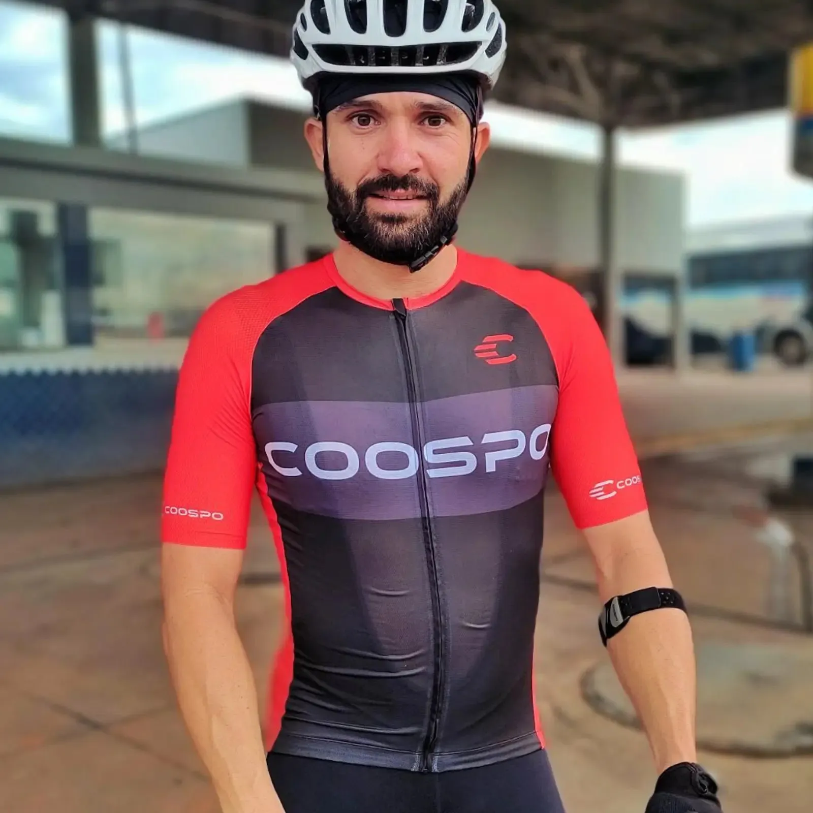 Coospo Man Cycling Jersey Short Sleeve Road Bike Shirt