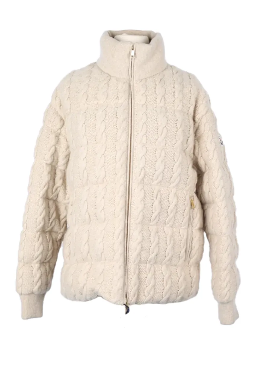 Coubus Cashmere Knit Down Filled Puffer Jacket