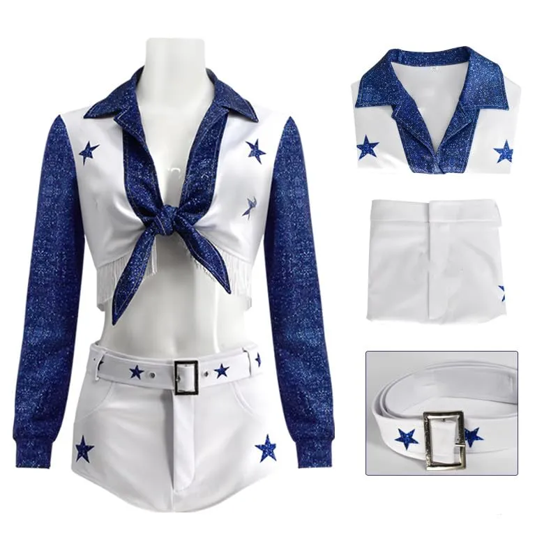 Cowboys Cheerleader Costume Looks Seeing Stars Women Cheerleader Costume BEcostume