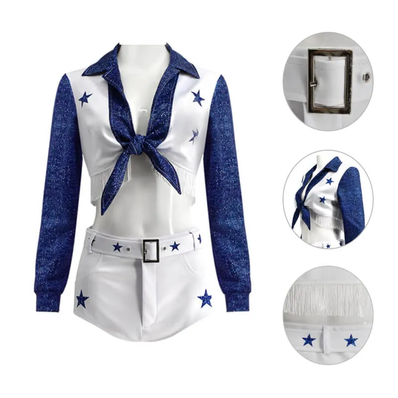 Cowboys Cheerleader Costume Looks Seeing Stars Women Cheerleader Costume BEcostume