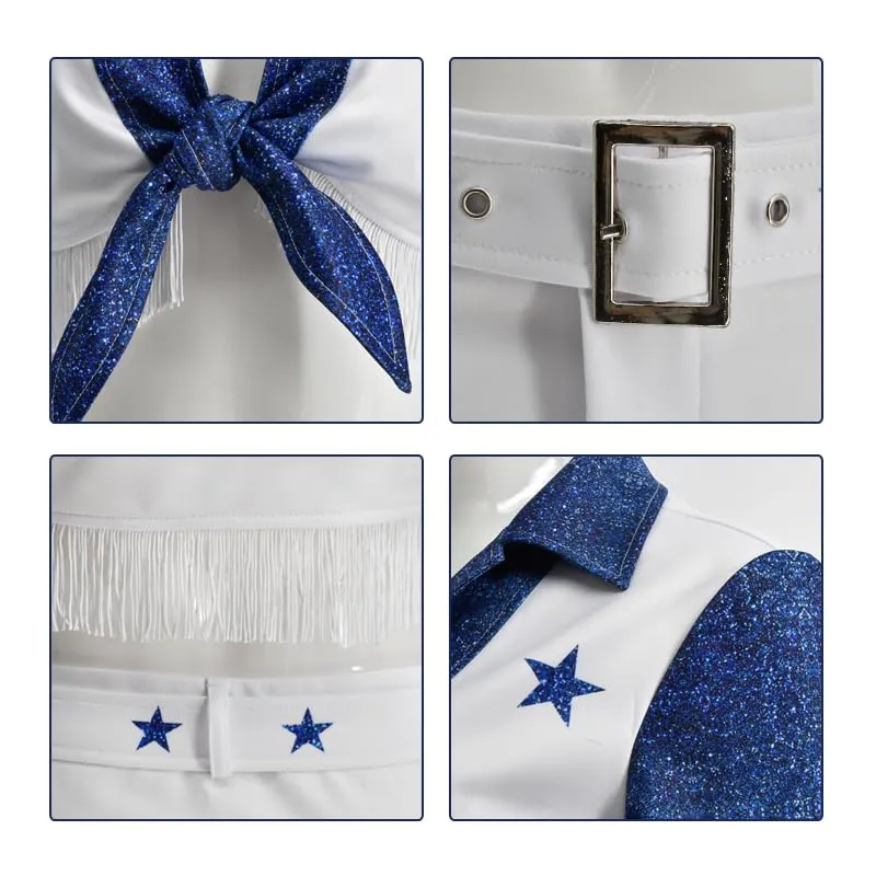 Cowboys Cheerleader Costume Looks Seeing Stars Women Cheerleader Costume BEcostume