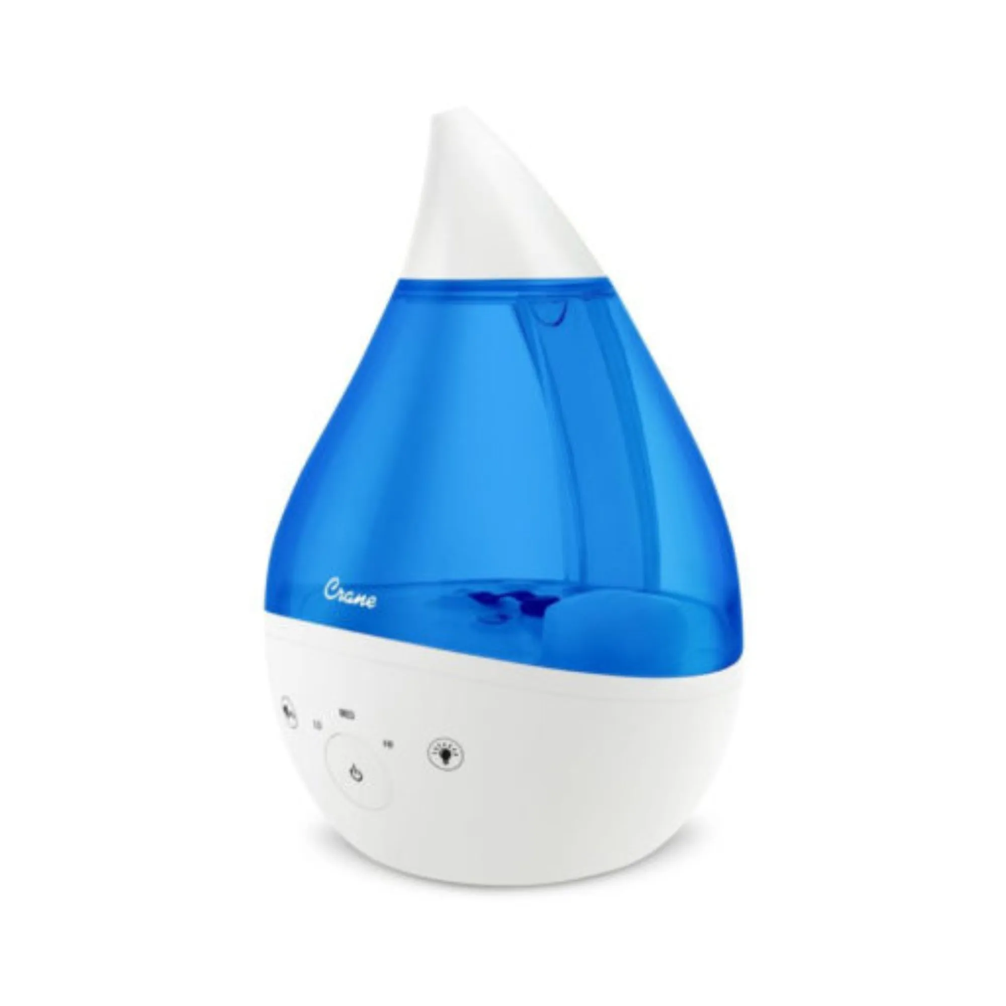 CRANE 4-in-1 Top Fill Drop Cool Mist Humidifier w/ Sound