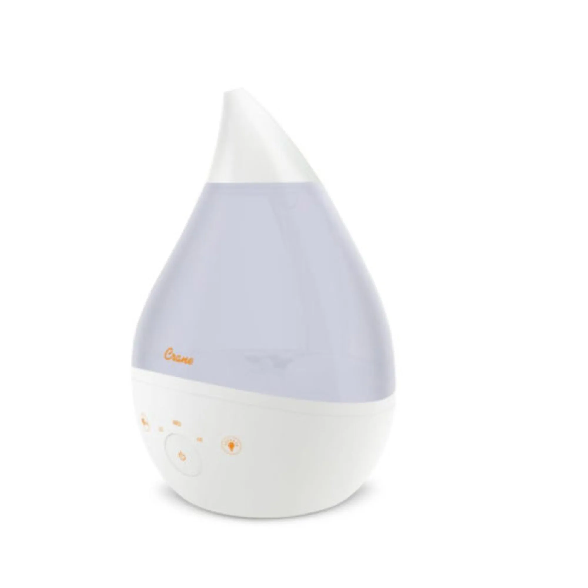 CRANE 4-in-1 Top Fill Drop Cool Mist Humidifier w/ Sound