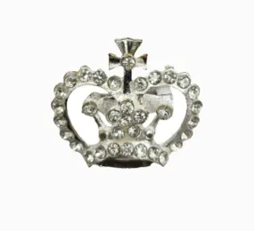 Crown Inspired Diamond Brooch