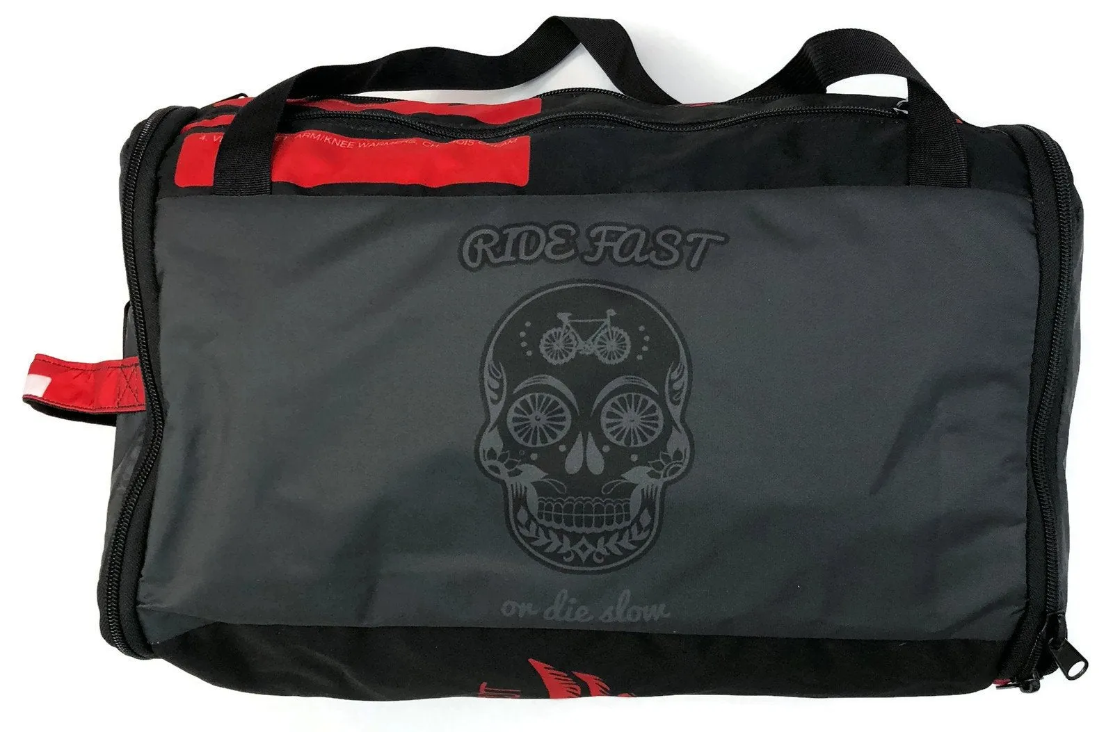 CUSTOM NAME  RIDE FAST OR DIE RaceDay Bag™ - RED