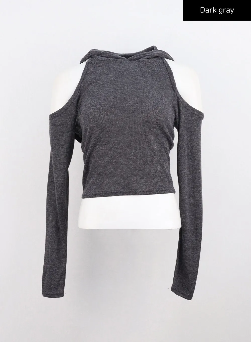 Cut-Out Long Sleeve Hoodie CO330