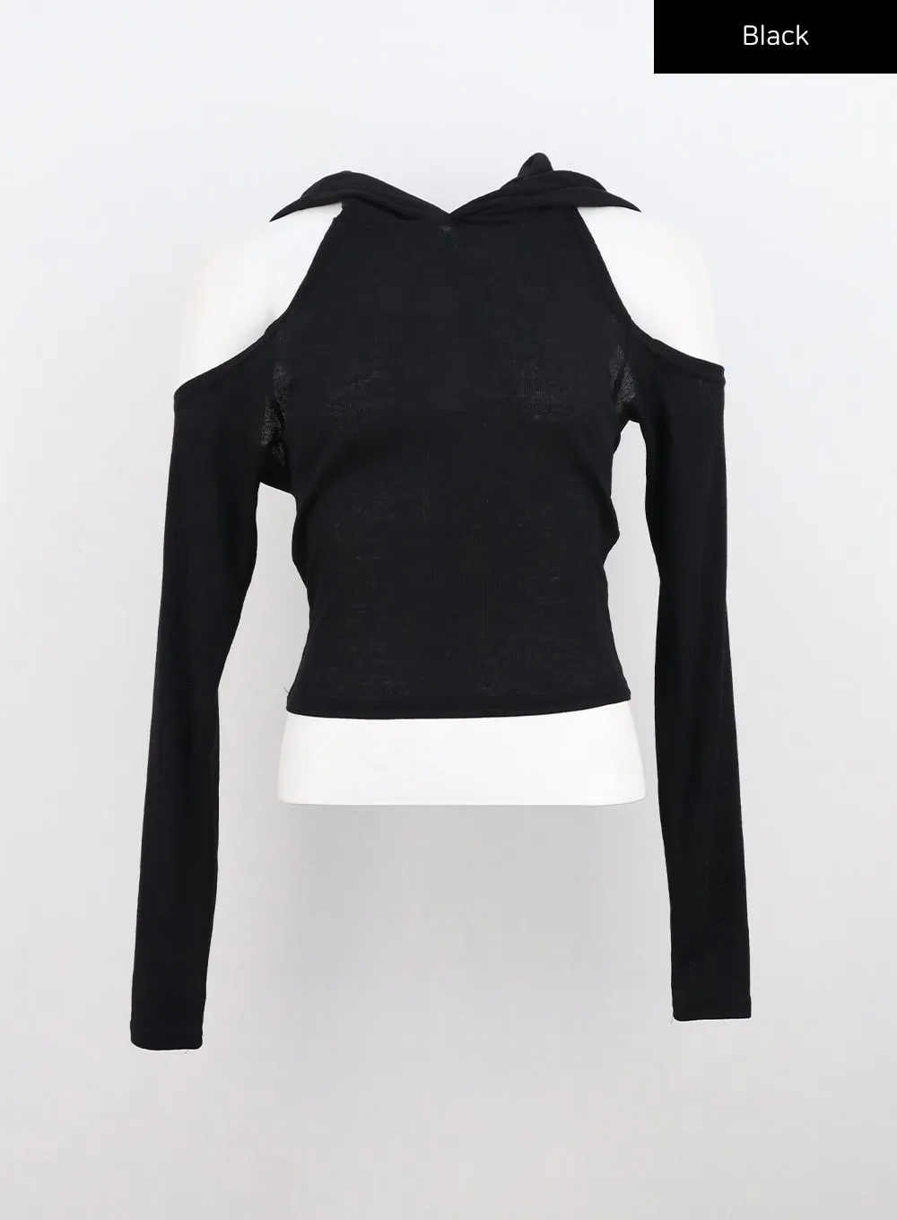 Cut-Out Long Sleeve Hoodie CO330