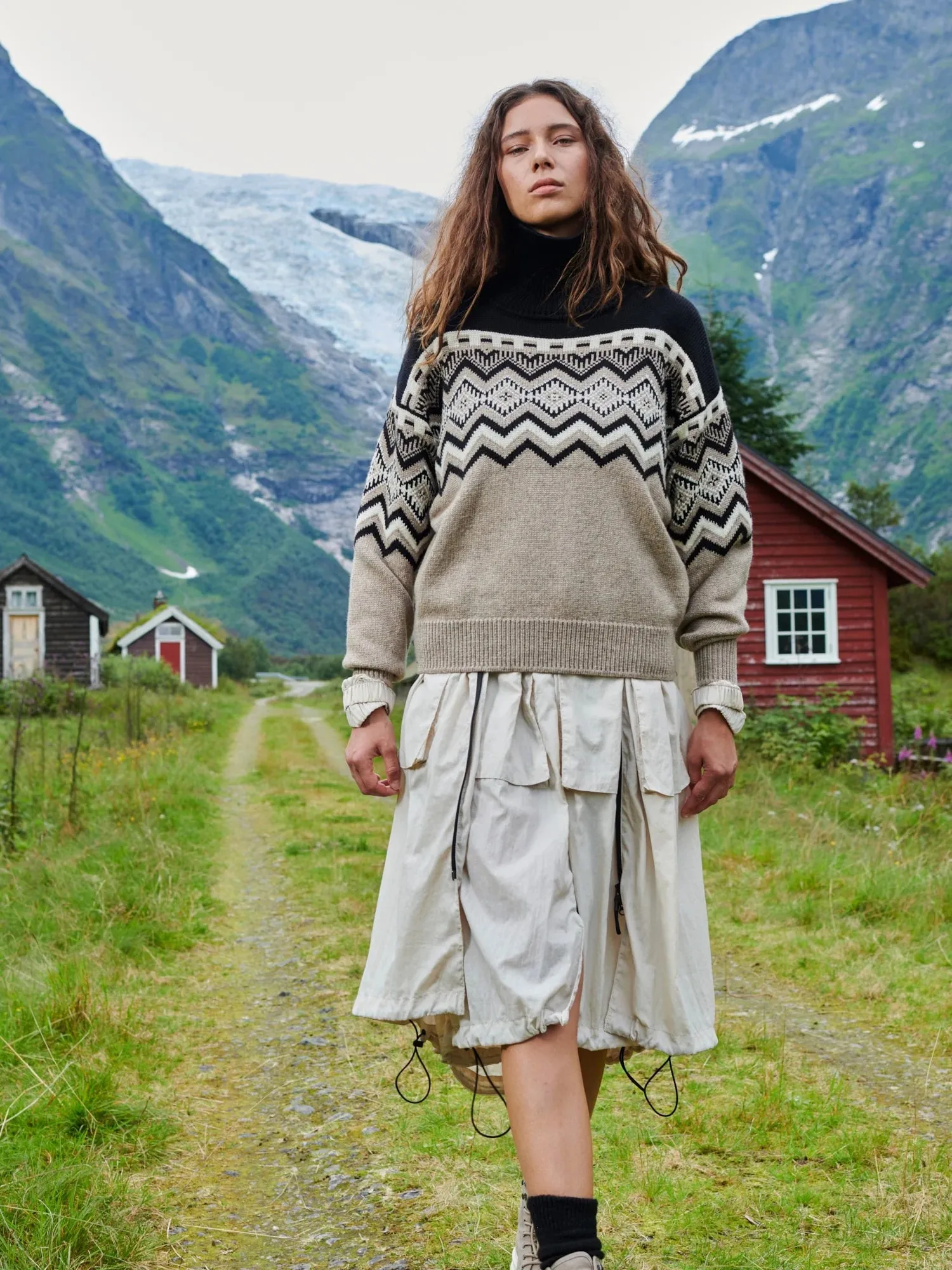 Dale of Norway | Randaberg Sweater | Women's | Brown/Black/Off White