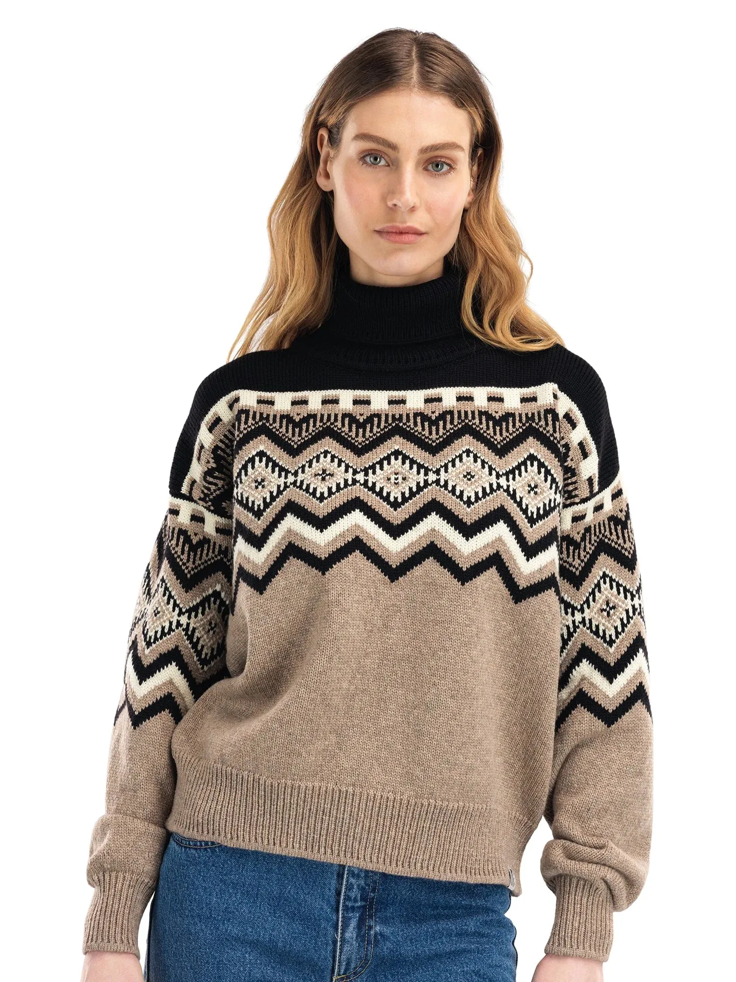 Dale of Norway | Randaberg Sweater | Women's | Brown/Black/Off White