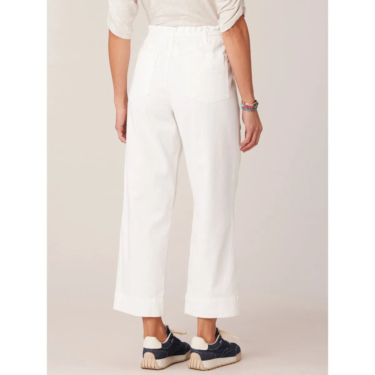 Democracy Relaxed Straight Leg Pant with Paper Bag Waist