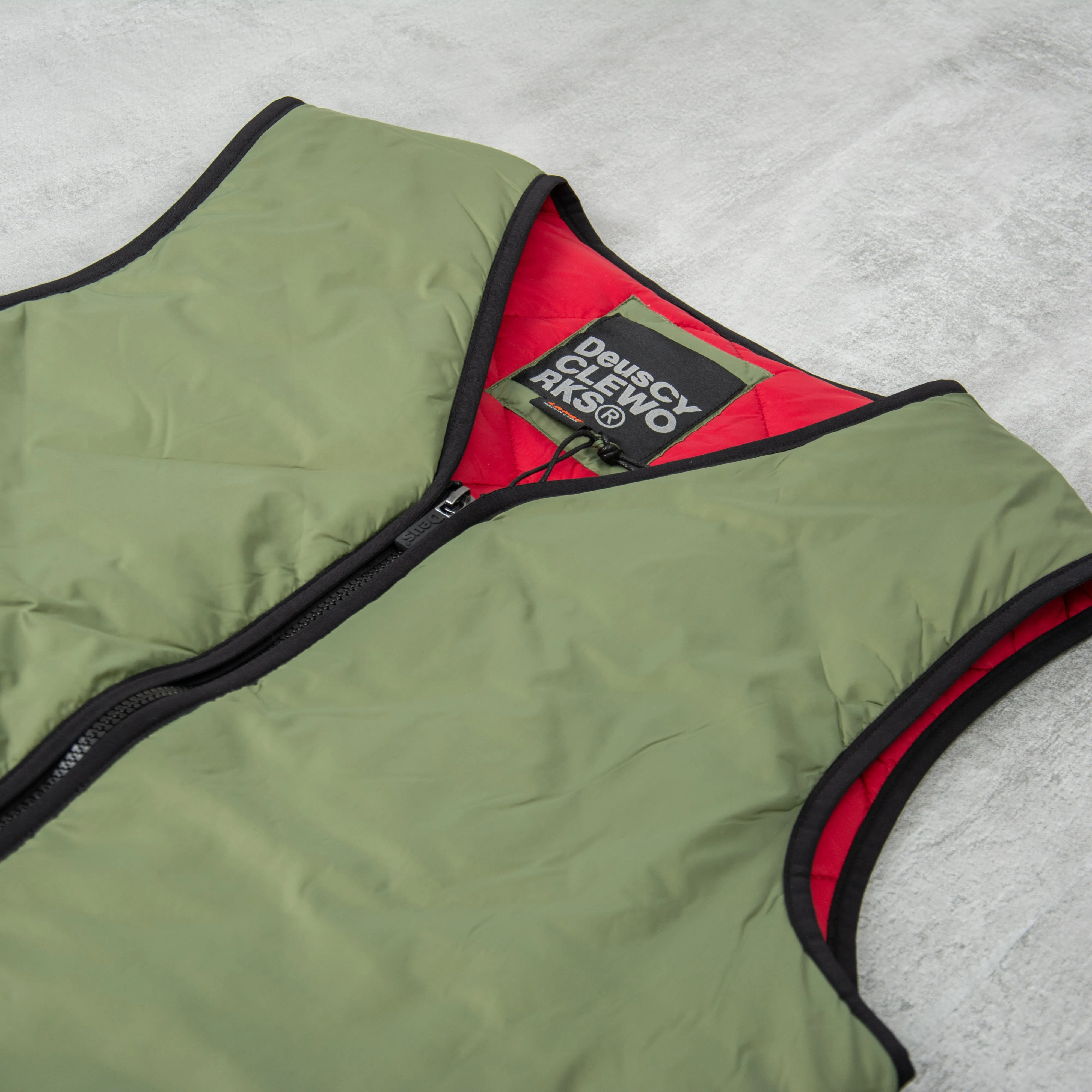 Deus Ex Machina Cycleworks Vest - Clover