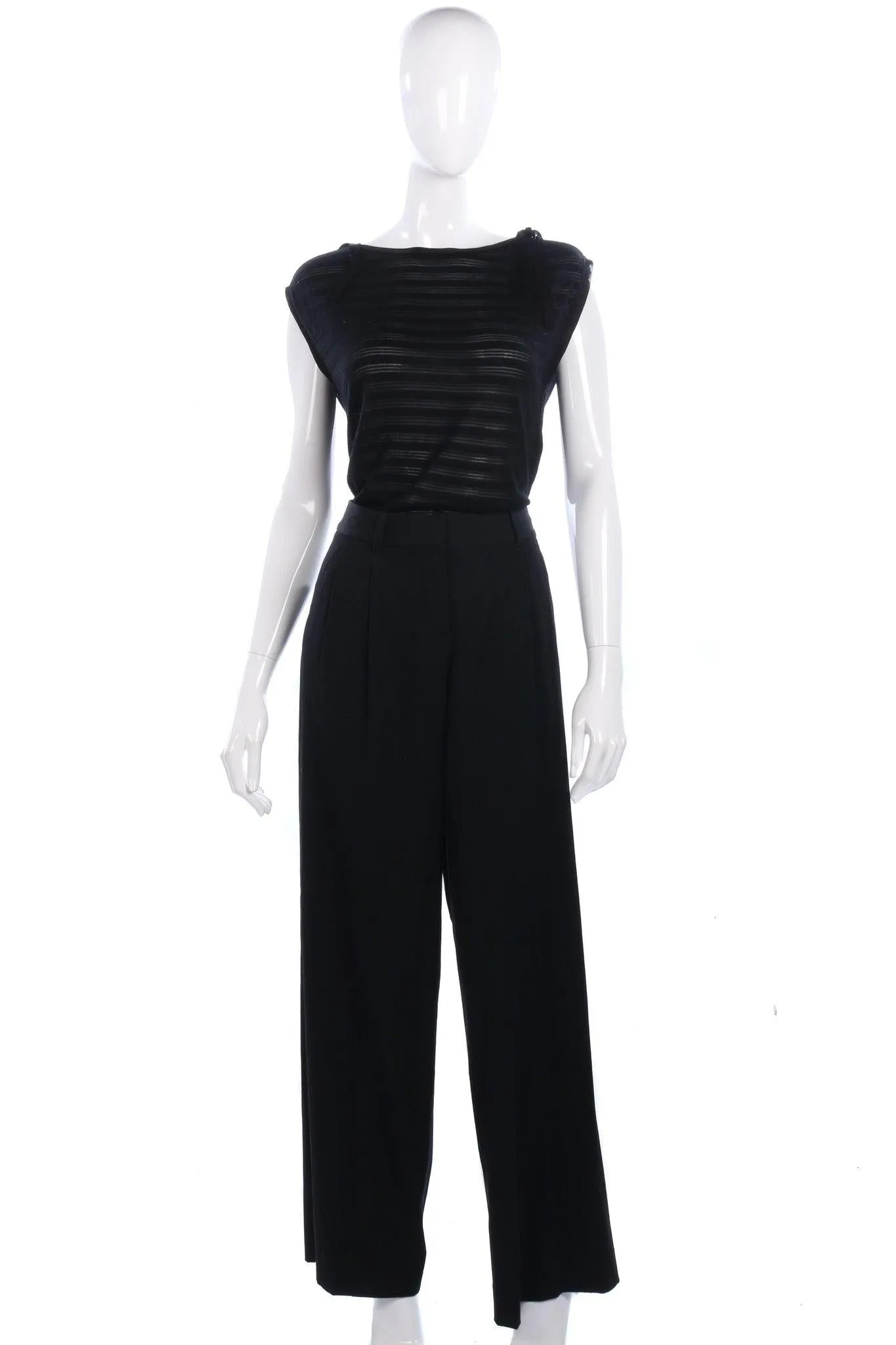 DKNY formal black trousers