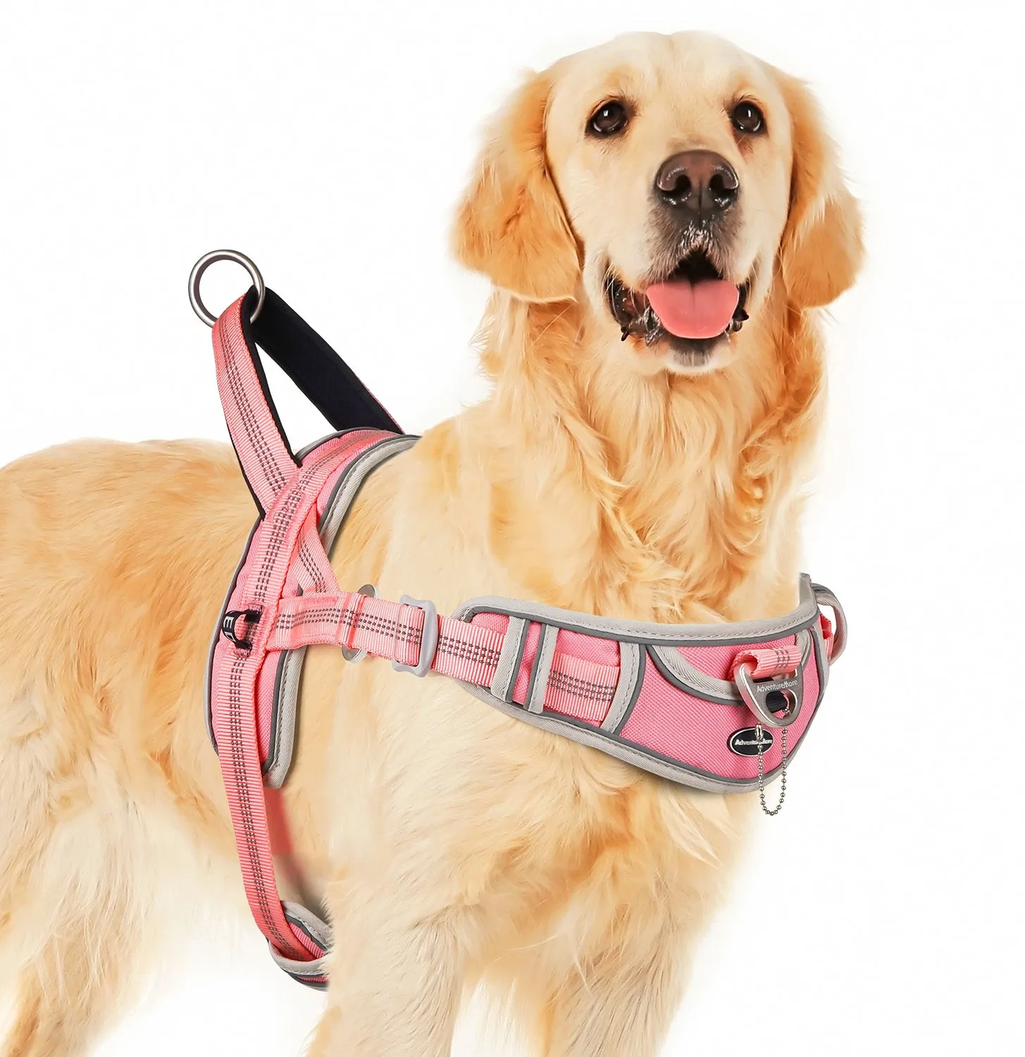 Dog Vest Harness - Dog Harness with handle - Anti-Pull Function - AdventureMore