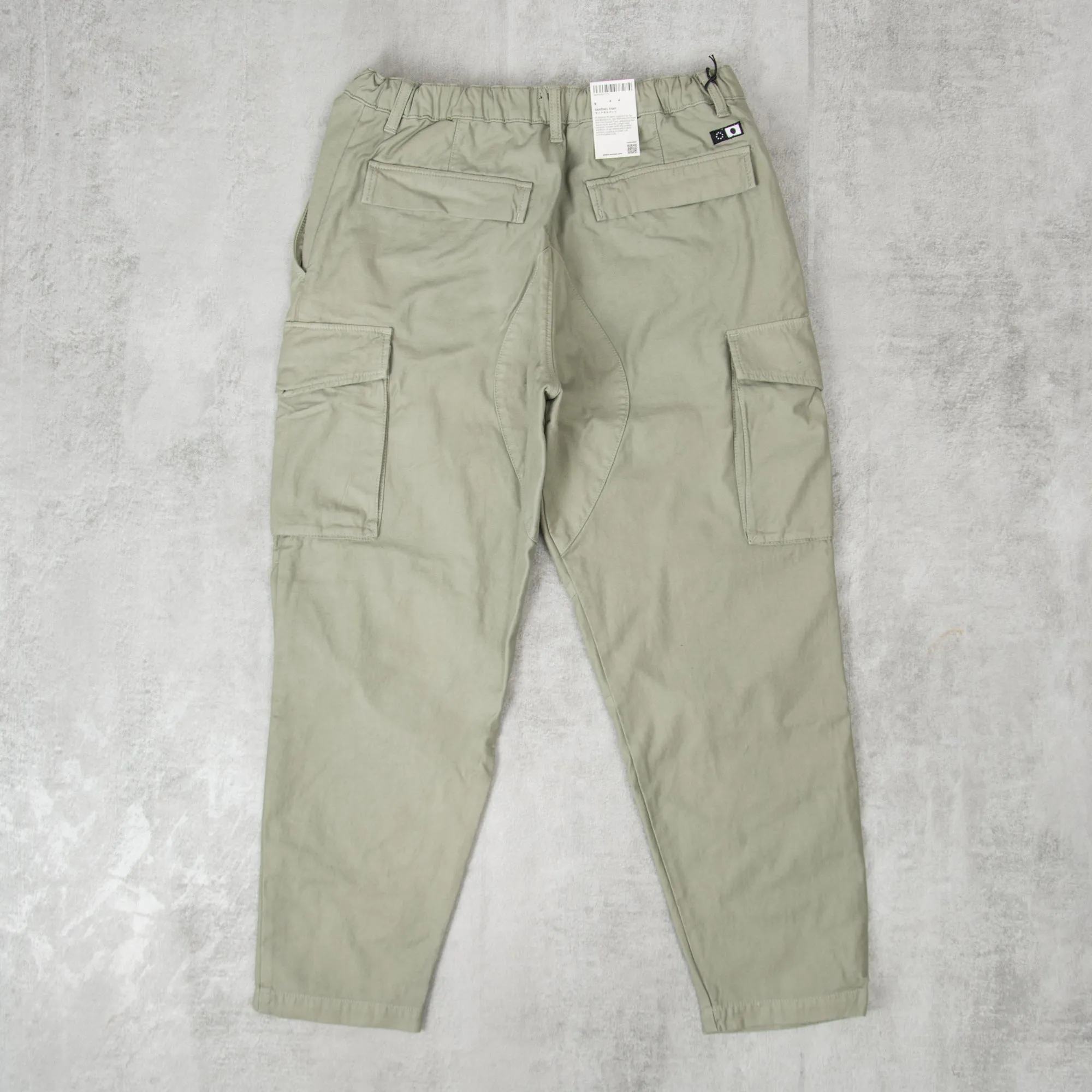 Edwin Sentinel Cargo Pant Back Sateen - Iceberg Green