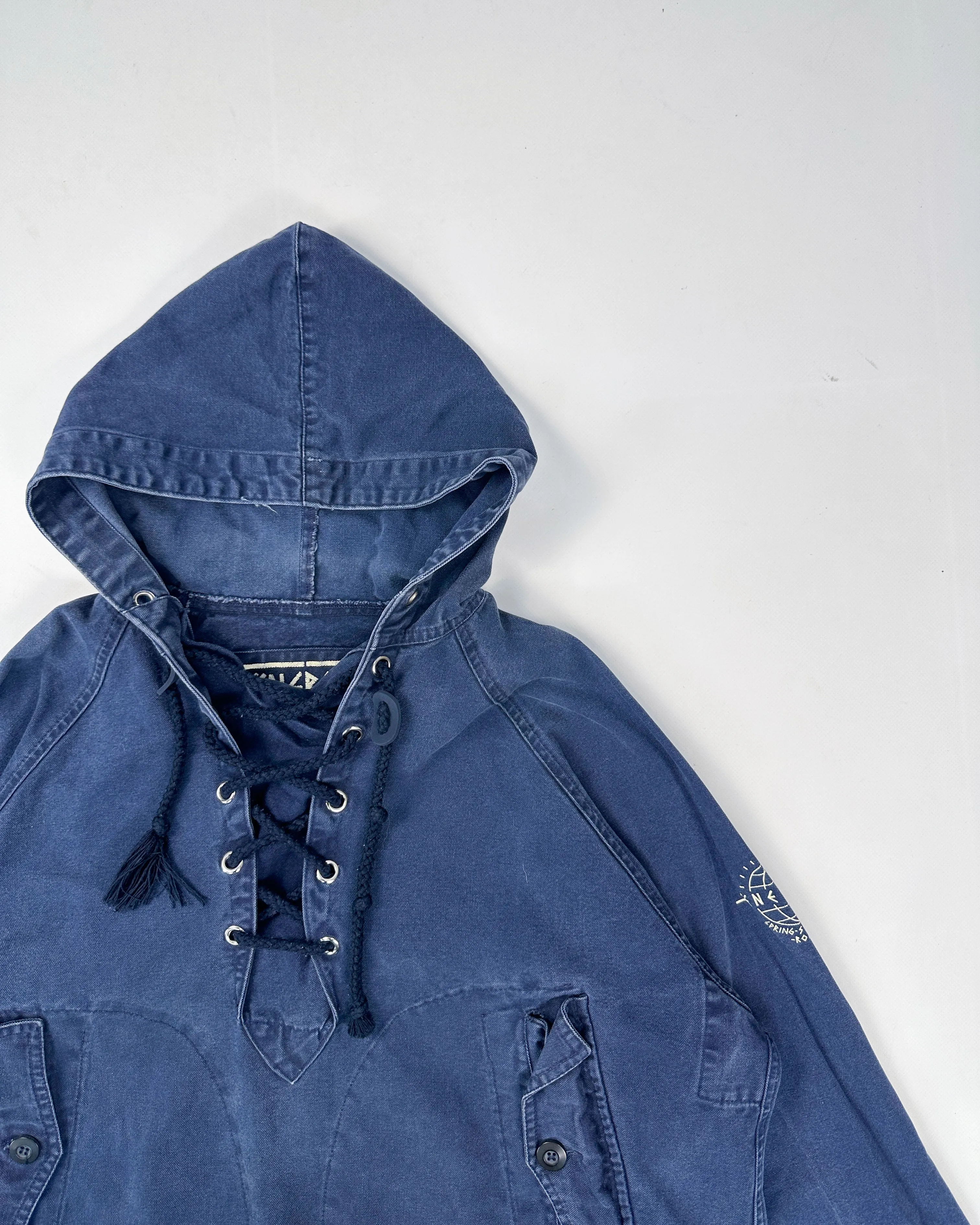 Energie Faded Blue Ropes Utility Jacket 1991