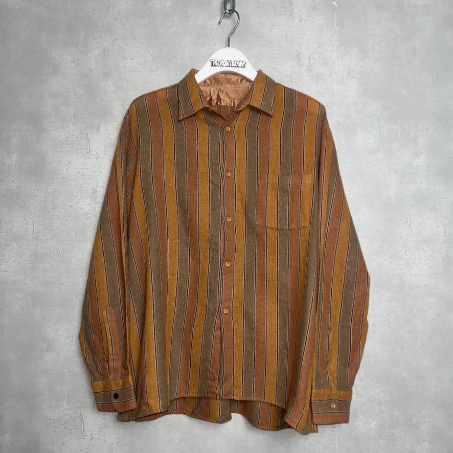 FRANCE製 / STRIPE PATTERN SHIRT / XL