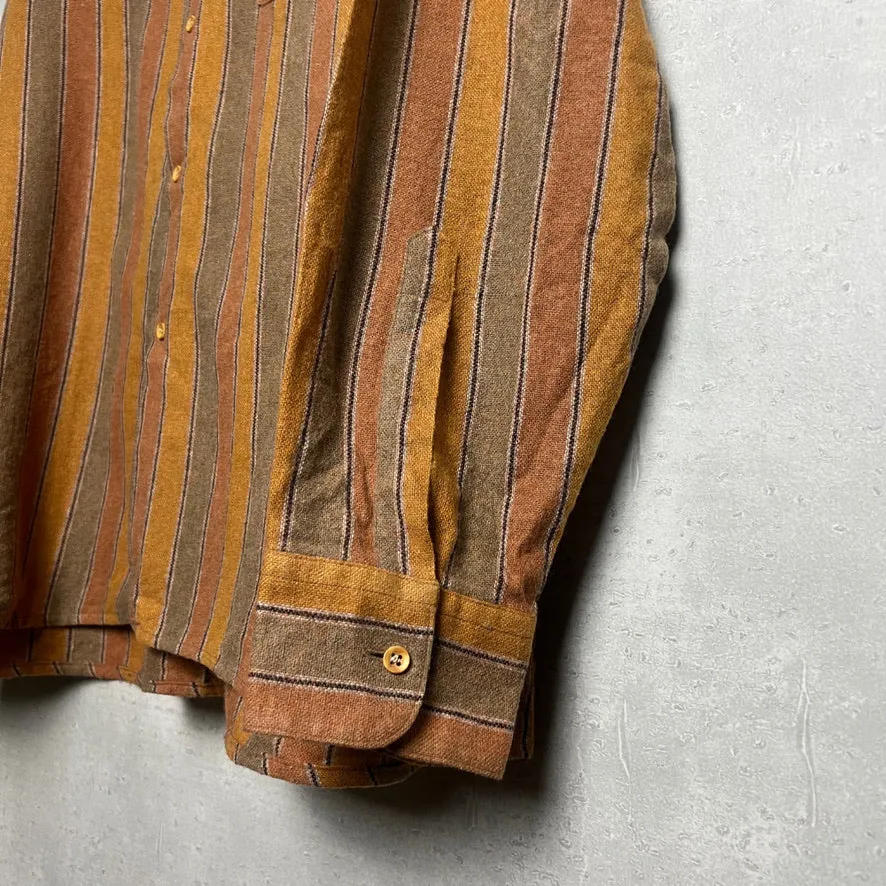 FRANCE製 / STRIPE PATTERN SHIRT / XL