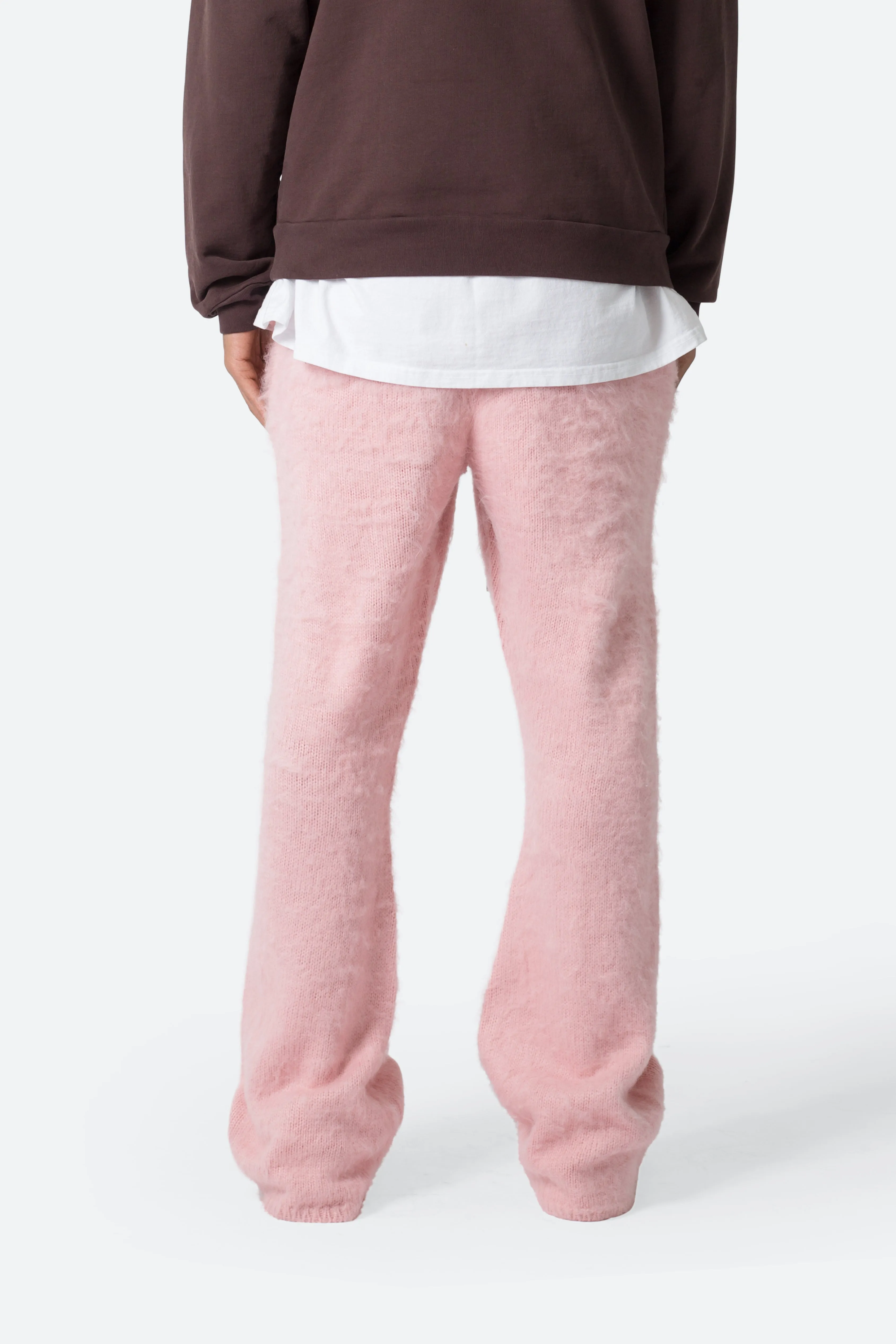 Fuzzy Sweatpants - Pink