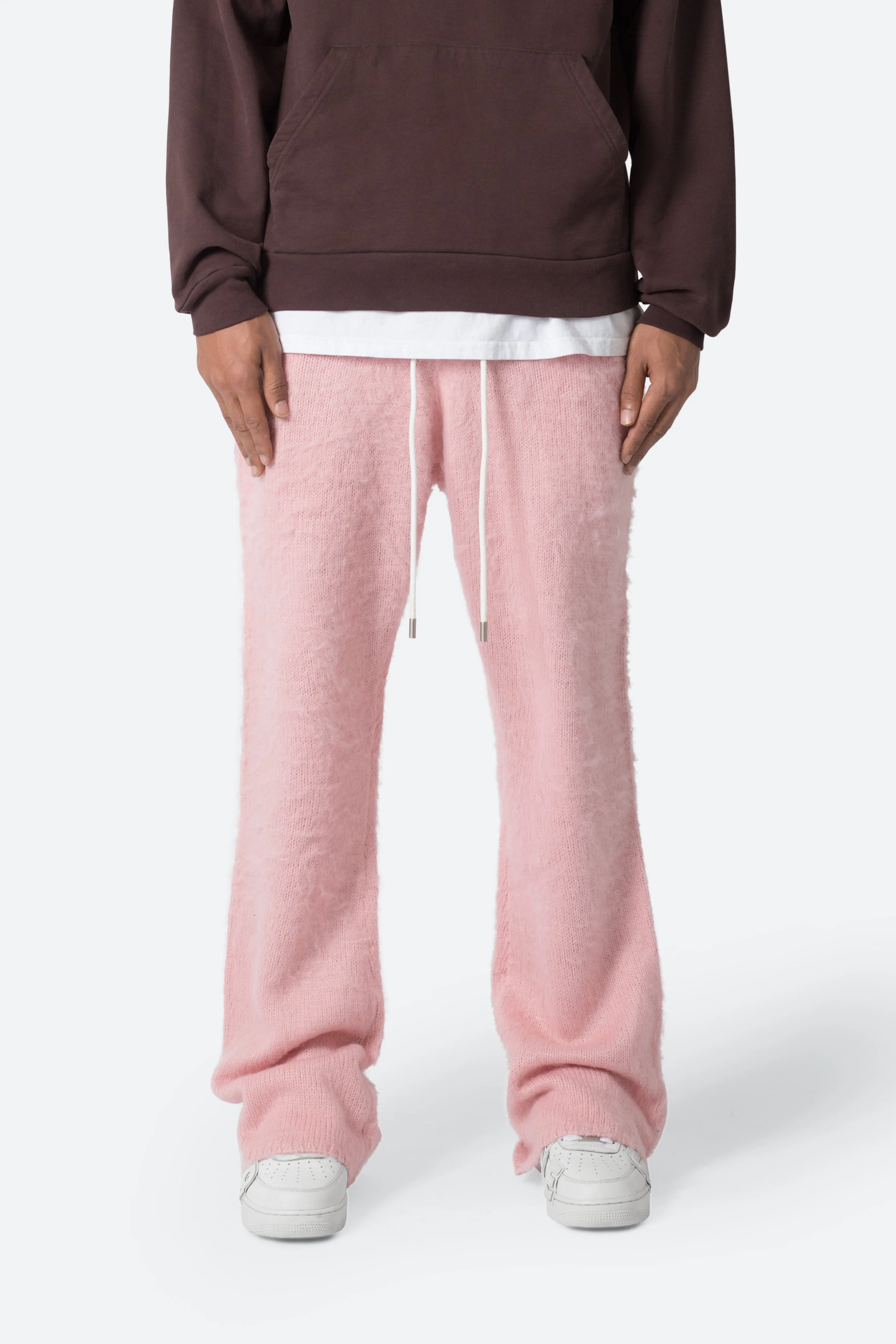 Fuzzy Sweatpants - Pink