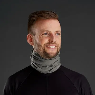 GripGrab Multifunctional Merino Neck Warmer - Grey, Blue or Black