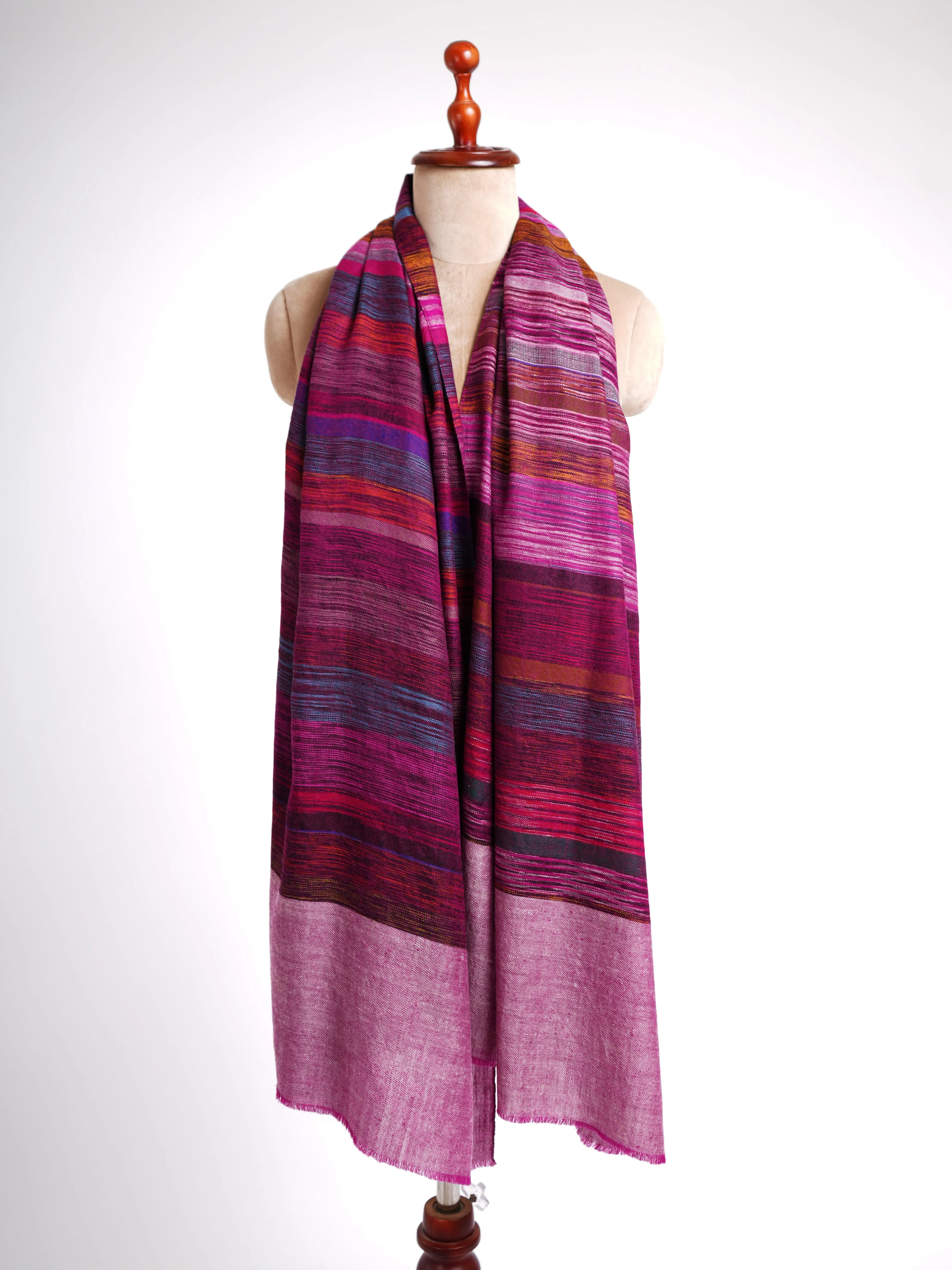 Handloomed Contemporary Pashmina Shawl