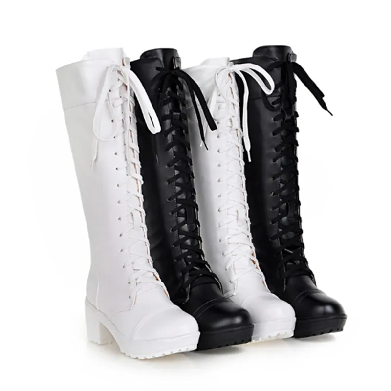 Harajuku Lace Martin Boots AD3270