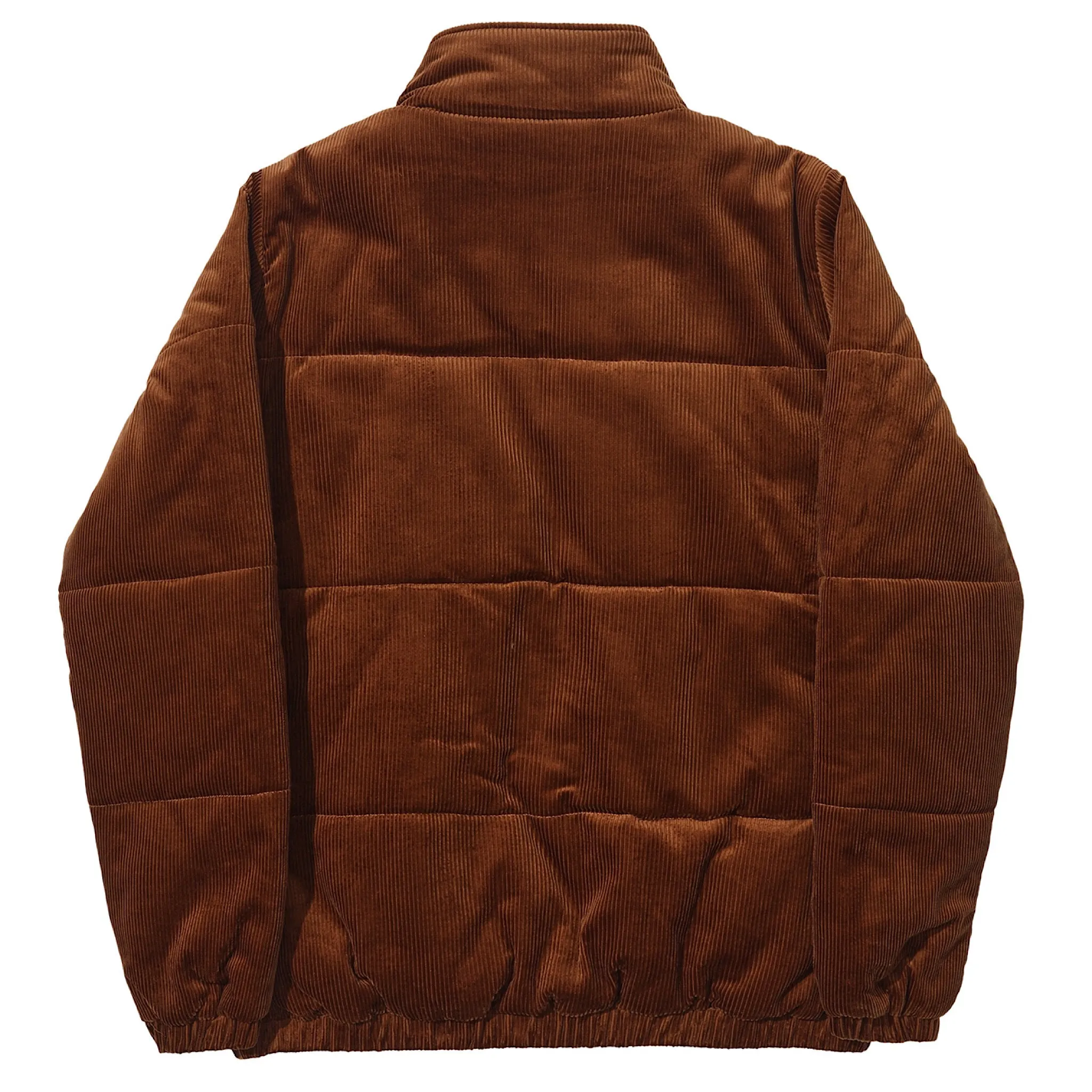 Hélas Caps - Hiver Puffer Jacket Corduroy - Brown