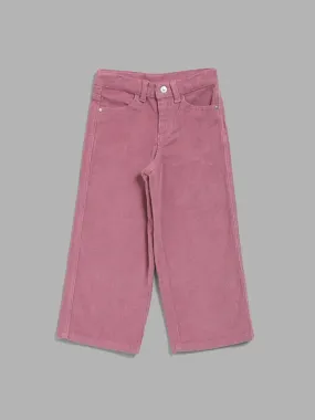 HOP Kids Dusty Pink Corduroy Trousers