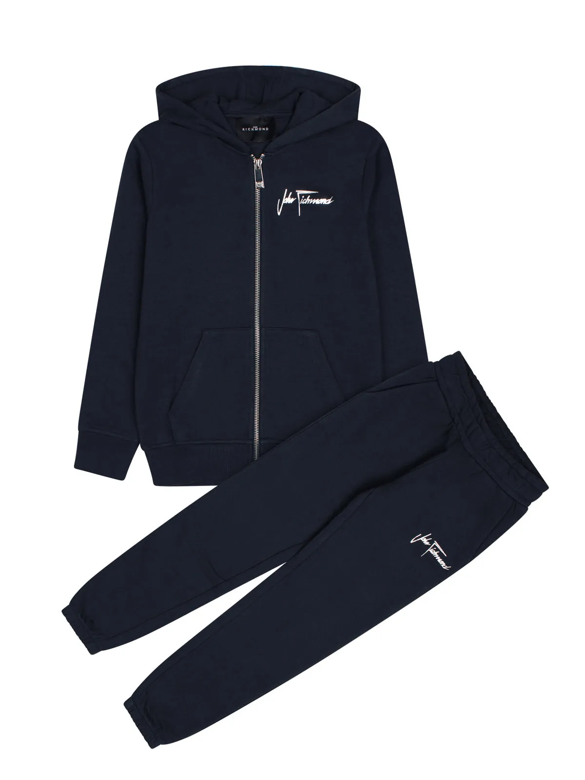 JR-Blue matching set sweatshirt and trousers