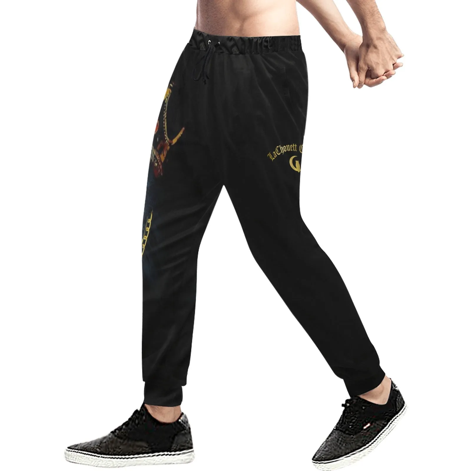 KING LACHOUETT Men's All Over Print Sweatpants