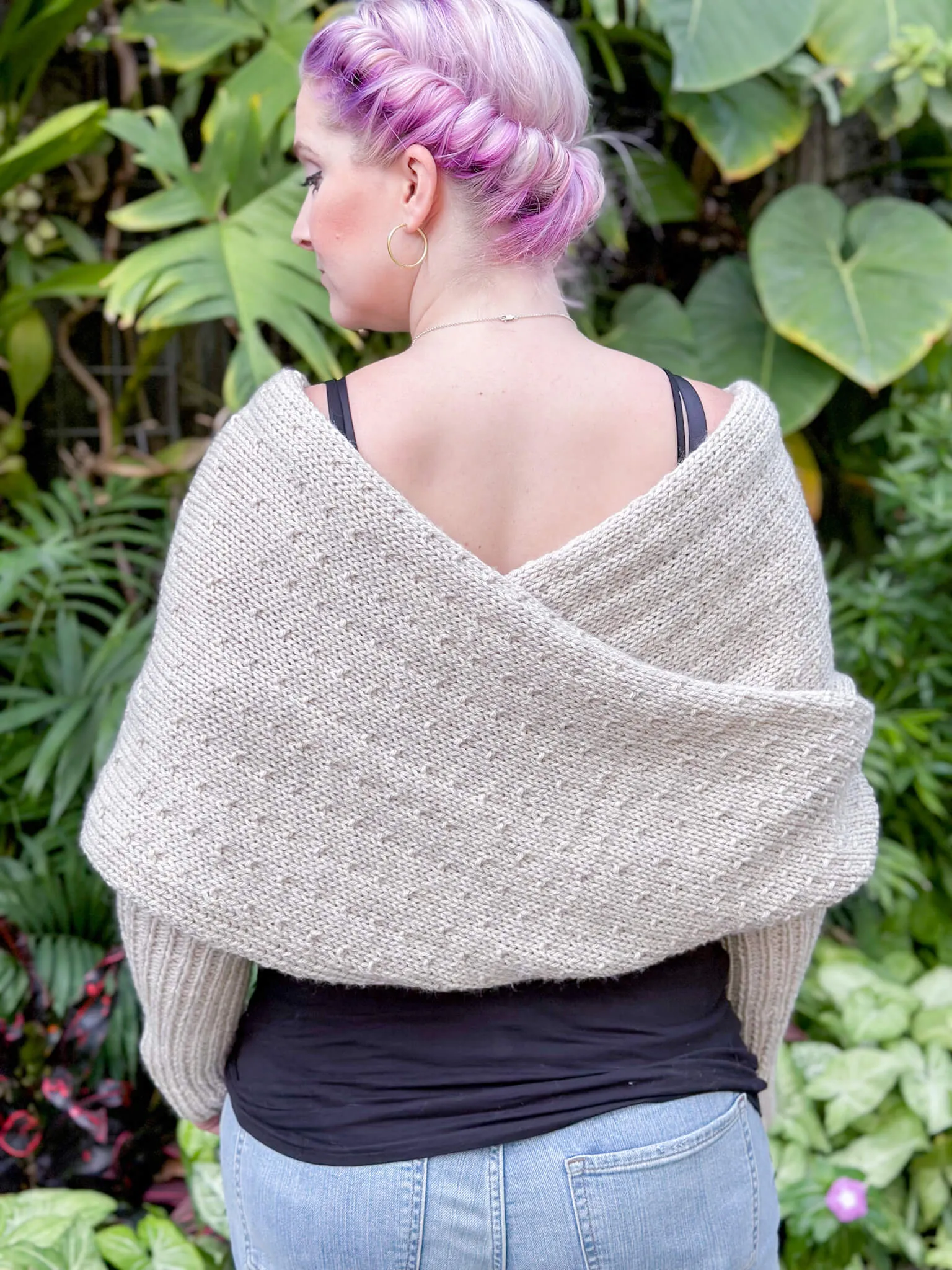 Knit Kit - Snowfall Sweater Scarf